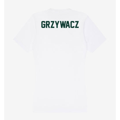 Michigan State - NCAA Women's Rowing : Megan Grzywacz - Women's V-Neck T-Shirt-1