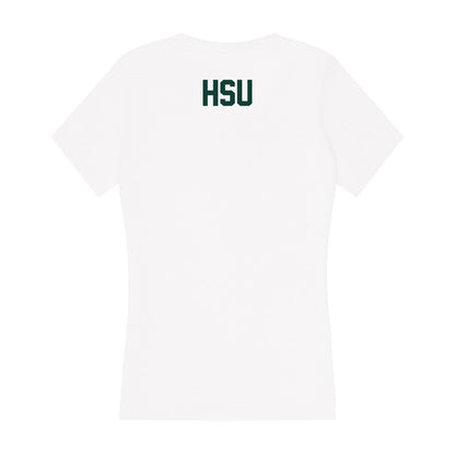 Michigan State - NCAA Women's Gymnastics : Lauren Hsu - Women's V-Neck T-Shirt-1