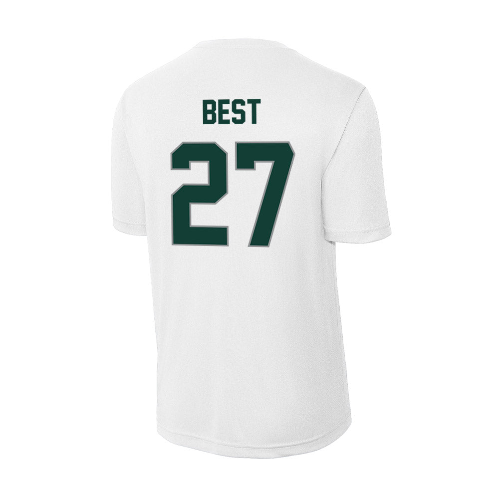 Michigan State - NCAA Men's Ice Hockey : Gavin Best - Activewear T-Shirt-1