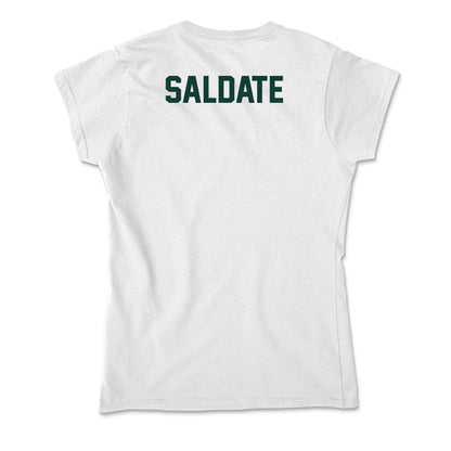 Michigan State - NCAA Wrestling : Chase Saldate - Soft Style Women’s T-Shirt-1