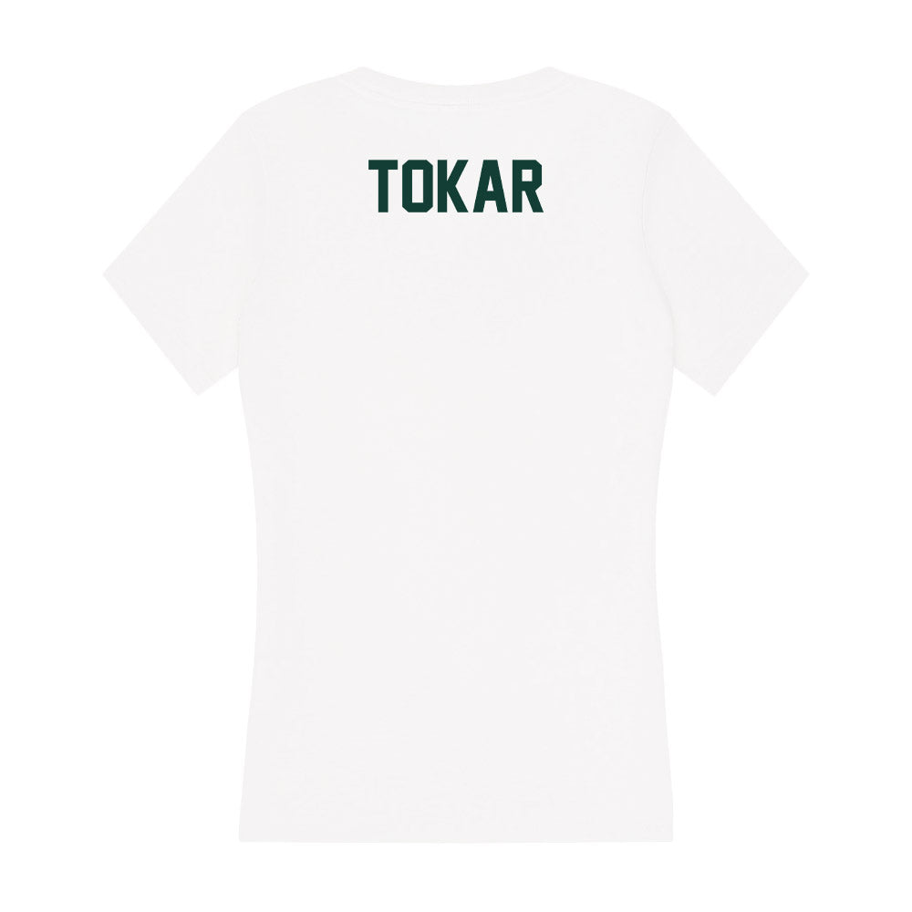 Michigan State - NCAA Women's Rowing : Braeden Tokar - Women's V-Neck T-Shirt-1