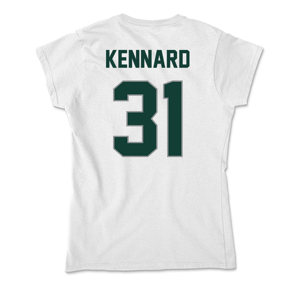 Michigan State - NCAA Football : DJ Kennard - Soft Style Women’s T-Shirt-1