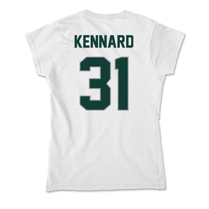 Michigan State - NCAA Football : DJ Kennard - Soft Style Women’s T-Shirt-1