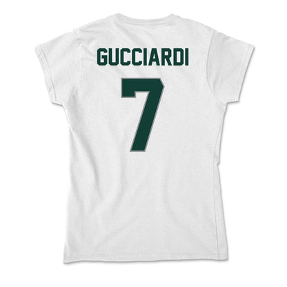 Michigan State - NCAA Men's Ice Hockey : David Gucciardi - Soft Style Women’s T-Shirt-1