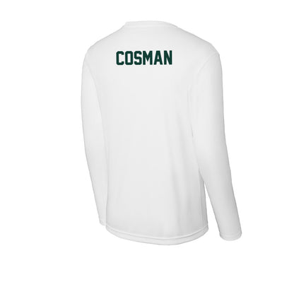 Michigan State - NCAA Women's Gymnastics : Lilia Cosman - Activewear Long Sleeve T-Shirt-1