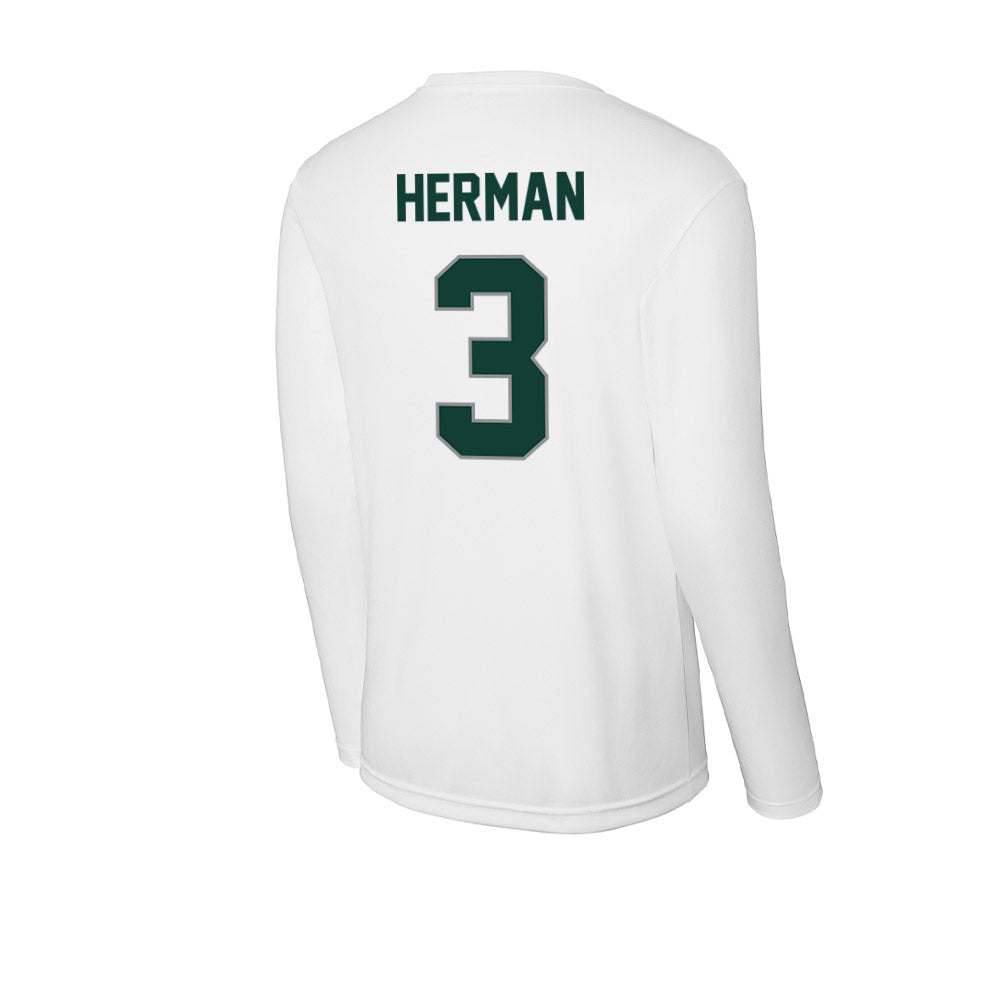 Michigan State - NCAA Softball : Hannah Herman - Activewear Long Sleeve T-Shirt