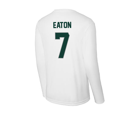 Michigan State - NCAA Football : Joshua Eaton - Activewear Long Sleeve T-Shirt-1