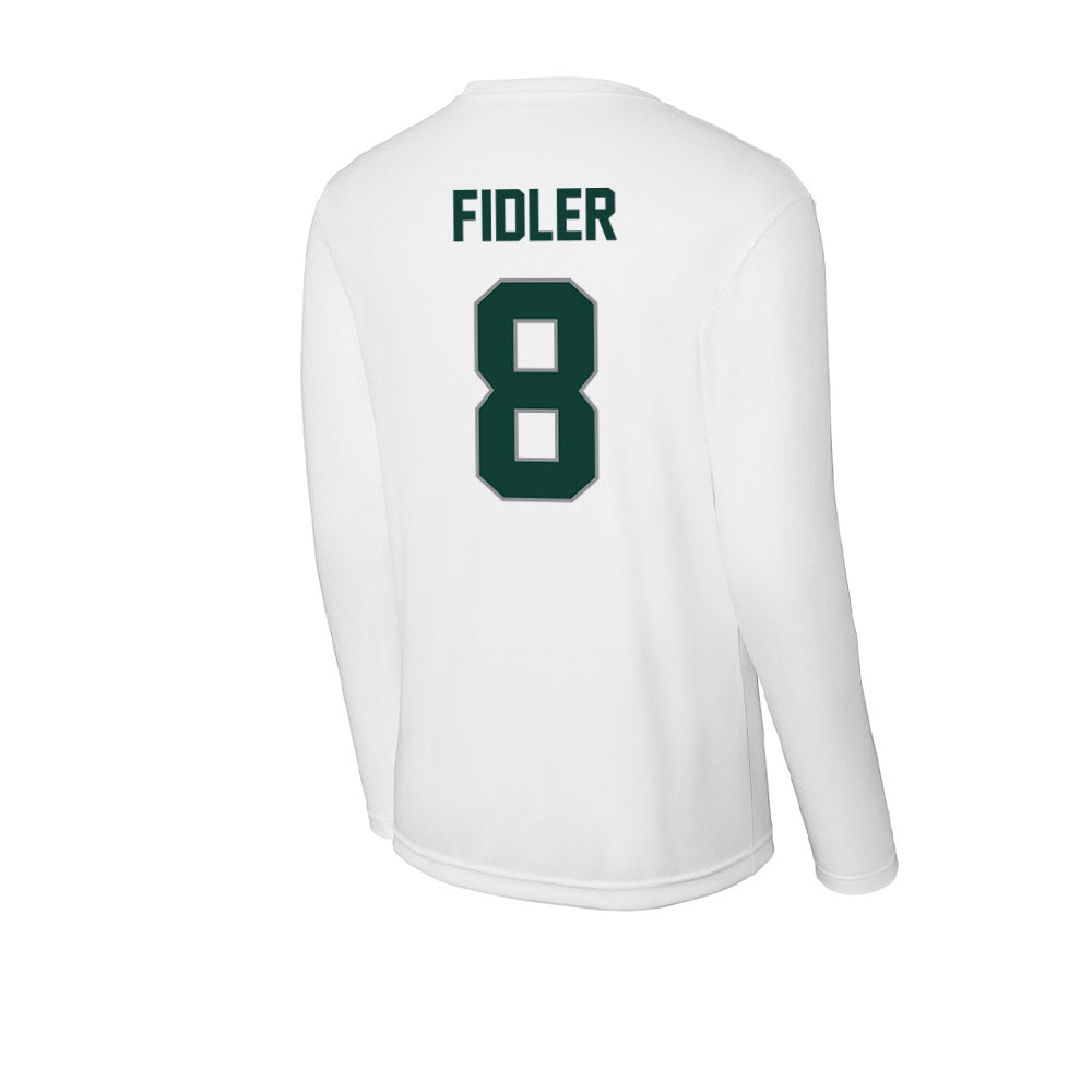 Michigan State - NCAA Men's Basketball : Frankie Fidler - Activewear Long Sleeve T-Shirt-1