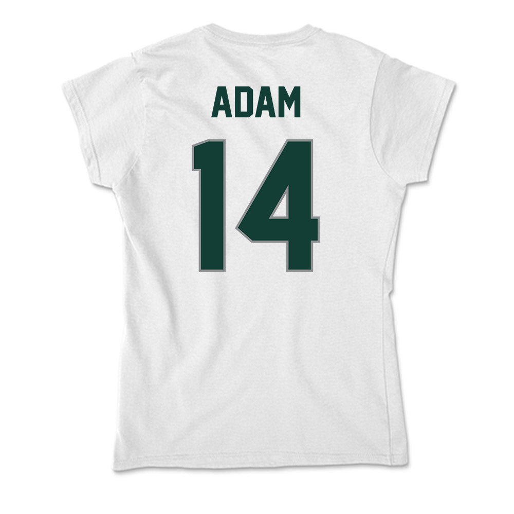 Michigan State - NCAA Men's Soccer : Joshua Adam - Soft Style Women’s T-Shirt-1