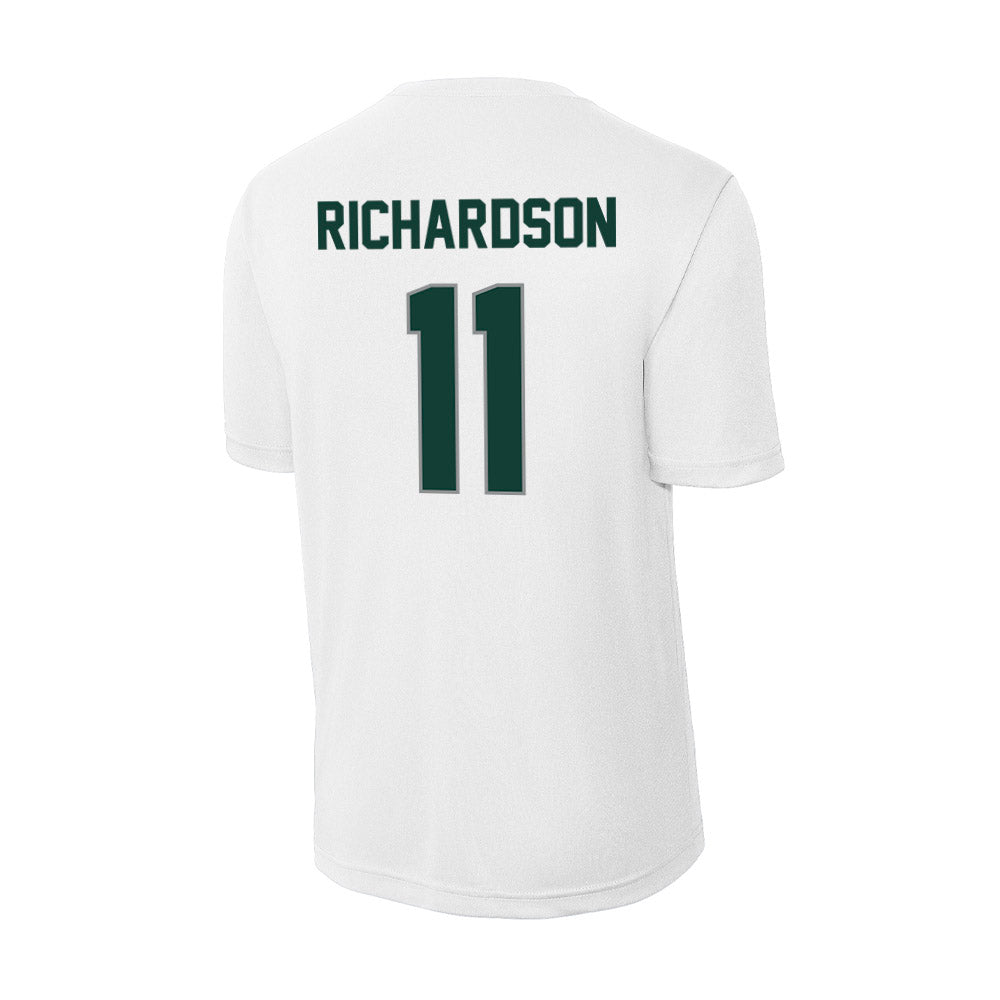 Michigan State - NCAA Men's Basketball : Jase Richardson - Activewear T-Shirt-1