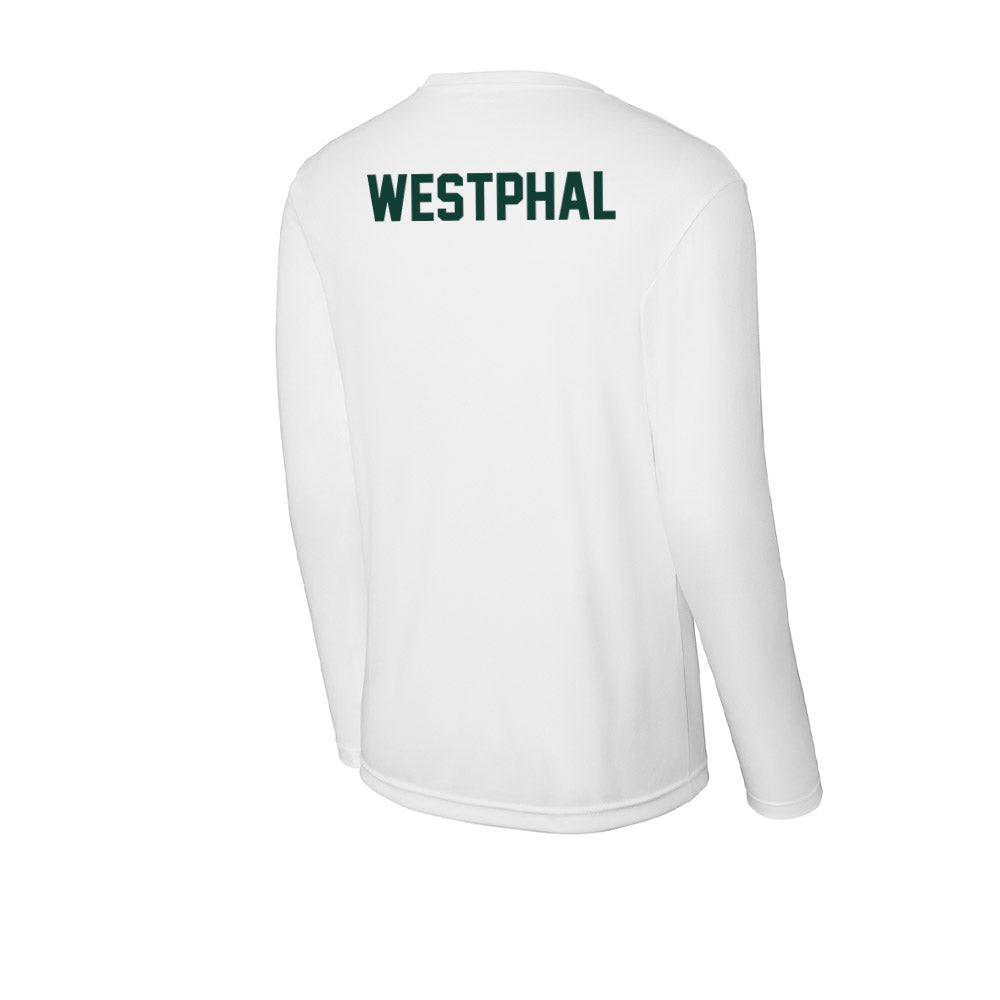 Michigan State - NCAA Men's Track & Field : Thomas Westphal - Activewear Long Sleeve T-Shirt-1