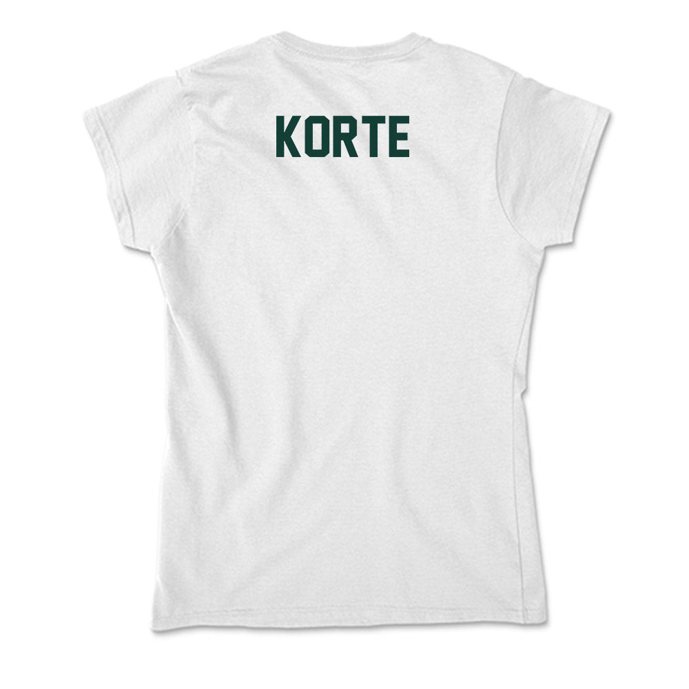 Michigan State - NCAA Women's Rowing : Reagan Korte - Soft Style Women’s T-Shirt-1