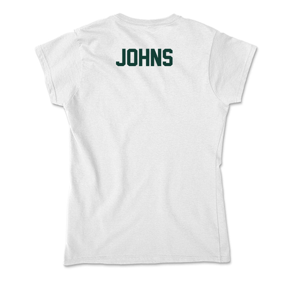 Michigan State - NCAA Women's Track & Field : Makenzie Johns - Soft Style Women’s T-Shirt-1