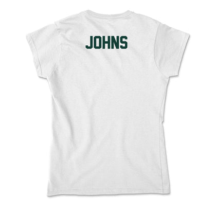 Michigan State - NCAA Women's Track & Field : Makenzie Johns - Soft Style Women’s T-Shirt-1