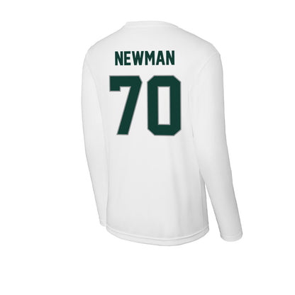 Michigan State - NCAA Football : Luke Newman - Activewear Long Sleeve T-Shirt