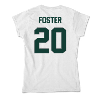 Michigan State - NCAA Football : Shawn Foster - Soft Style Women’s T-Shirt-1