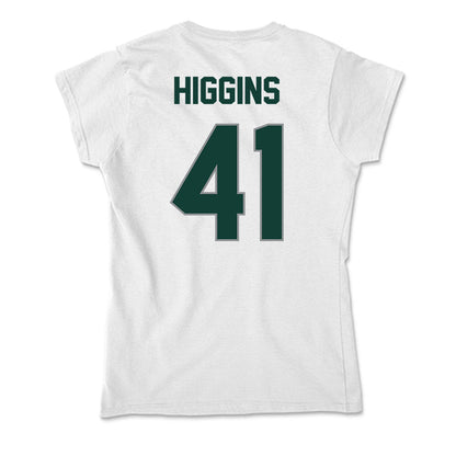 Michigan State - NCAA Baseball : Nolan Higgins - Soft Style Women’s T-Shirt-1