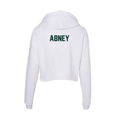 Michigan State - NCAA Women's Gymnastics : Kendall Abney - Women's Crop Fleece Hoodie-1