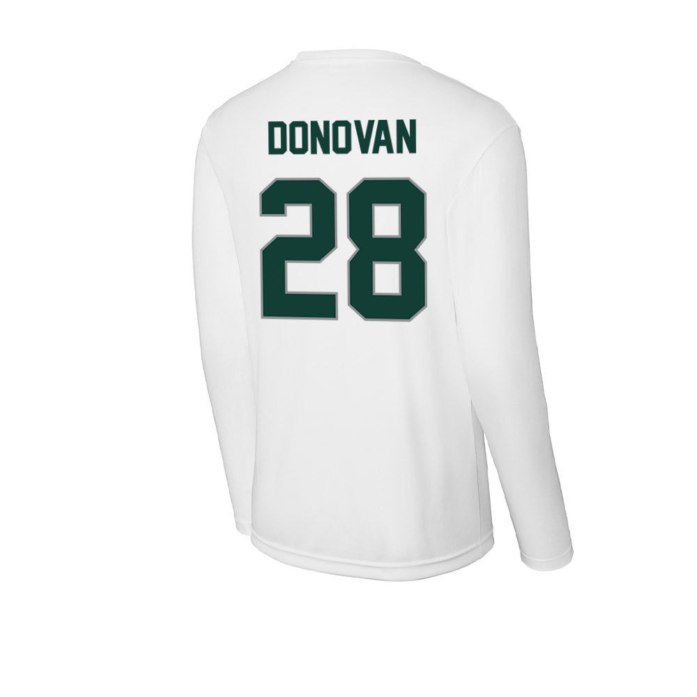 Michigan State - NCAA Baseball : Aidan Donovan - Activewear Long Sleeve T-Shirt-1
