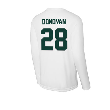 Michigan State - NCAA Baseball : Aidan Donovan - Activewear Long Sleeve T-Shirt-1
