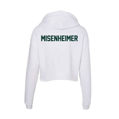 Michigan State - NCAA Women's Gymnastics : Emma Misenheimer - Women's Crop Fleece Hoodie-1