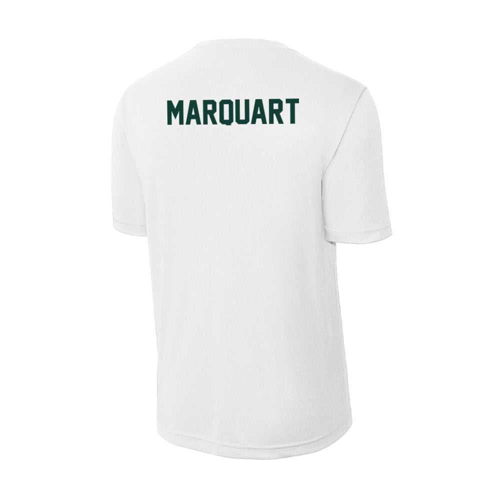 Michigan State - NCAA Women's Gymnastics : Korynne Marquart - Activewear T-Shirt-1