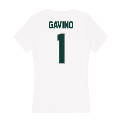 Michigan State - NCAA Women's Field Hockey : Lyra Gavino - Women's V-Neck T-Shirt-1