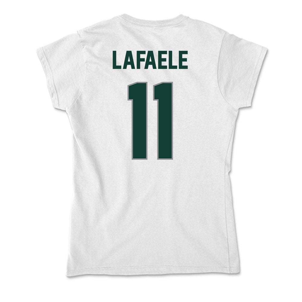 Michigan State - NCAA Football : Anelu Lafaele - Soft Style Women’s T-Shirt-1