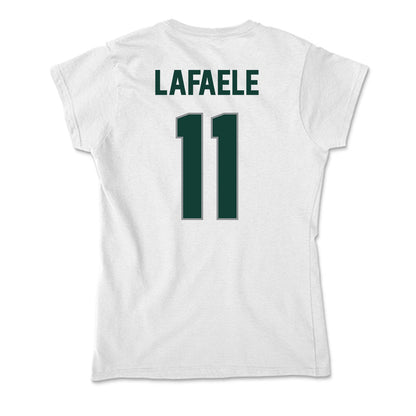 Michigan State - NCAA Football : Anelu Lafaele - Soft Style Women’s T-Shirt-1