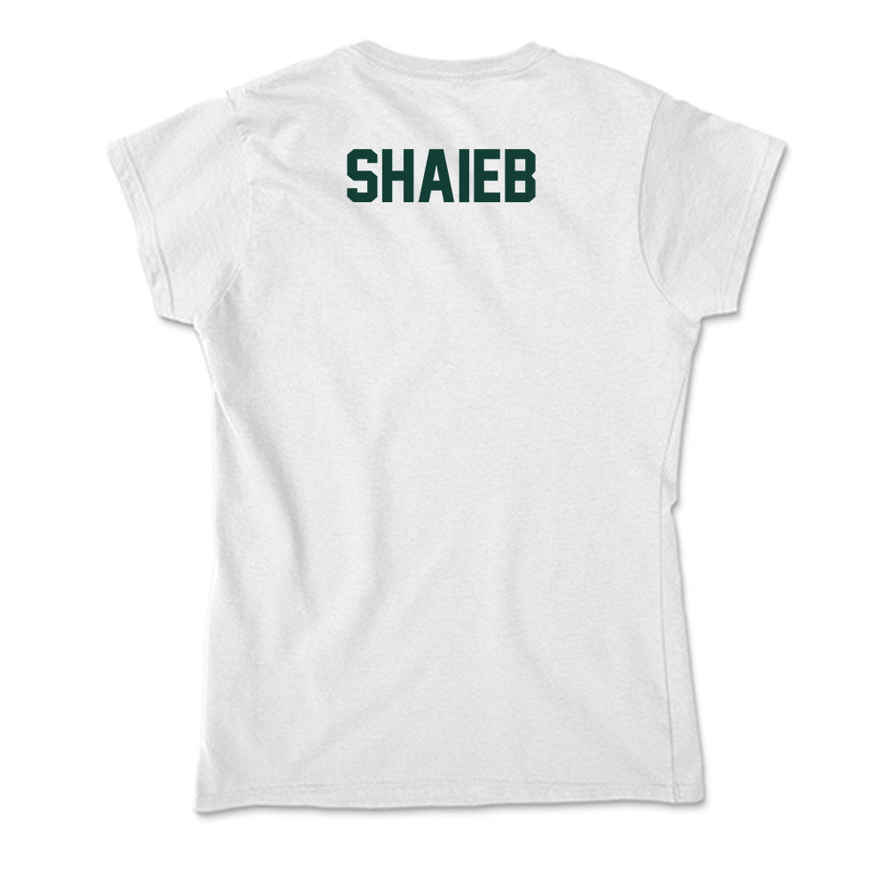 Michigan State - NCAA Men's Track & Field : Henry Shaieb - Soft Style Women’s T-Shirt-1