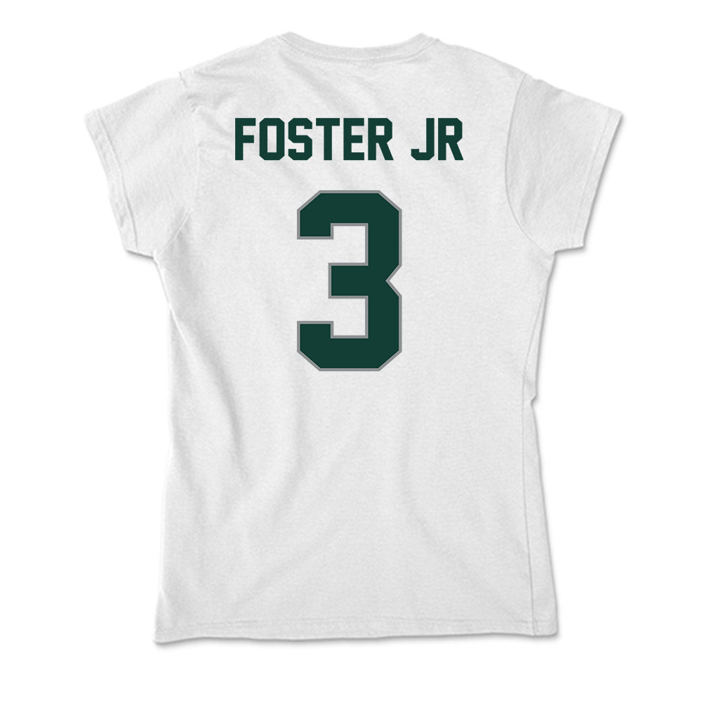 Michigan State - NCAA Football : Montorie Foster Jr - Soft Style Women’s T-Shirt-1