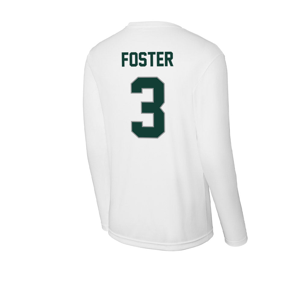 Michigan State - NCAA Football : Montorie Foster - Activewear Long Sleeve T-Shirt