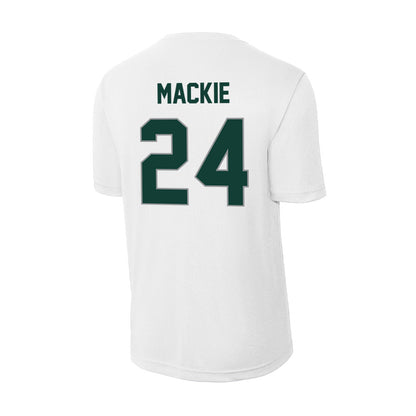 Michigan State - NCAA Men's Ice Hockey : Nathan Mackie - Activewear T-Shirt-1