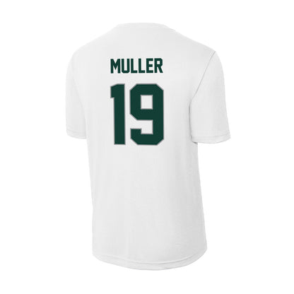 Michigan State - NCAA Men's Ice Hockey : Nicolas Muller - Activewear T-Shirt-1