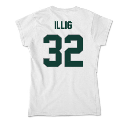 Michigan State - NCAA Women's Soccer : Maggie Illig - Soft Style Women’s T-Shirt-1