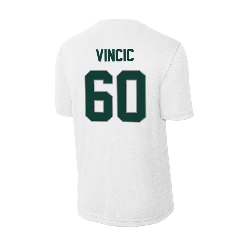 Michigan State - NCAA Football : Luka Vincic - Activewear T-Shirt-1