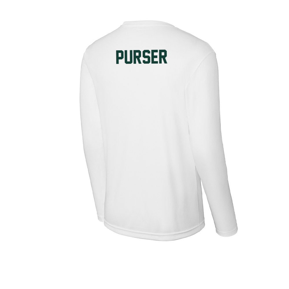 Michigan State - NCAA Women's Tennis : Issey Purser - Activewear Long Sleeve T-Shirt