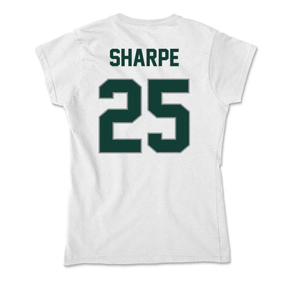 Michigan State - NCAA Baseball : Reggie Sharpe - Soft Style Women’s T-Shirt-1