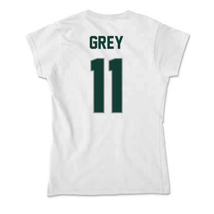 Michigan State - NCAA Softball : Liv Grey - Soft Style Women’s T-Shirt-1