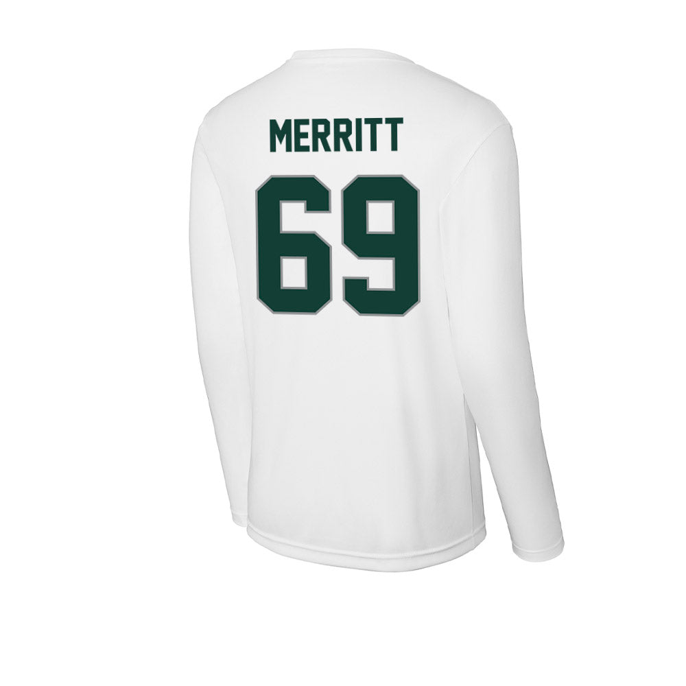 Michigan State - NCAA Football : Jacob Merritt - Activewear Long Sleeve T-Shirt