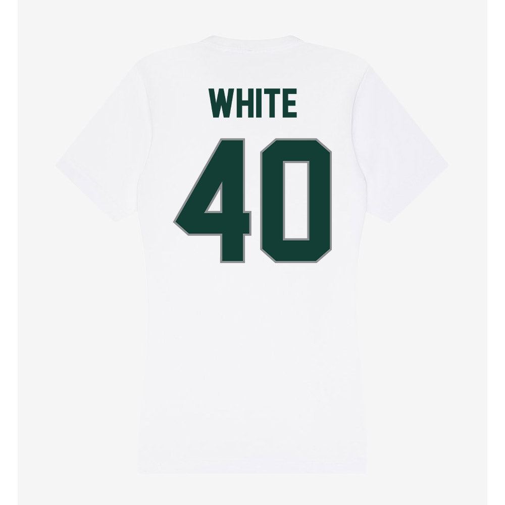 Michigan State - NCAA Football : DeJae White - Women's V-Neck T-Shirt-1