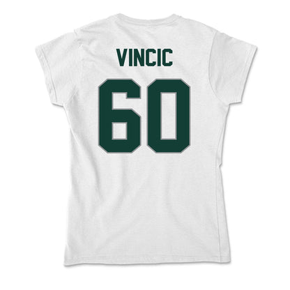 Michigan State - NCAA Football : Luka Vincic - Soft Style Women’s T-Shirt-1