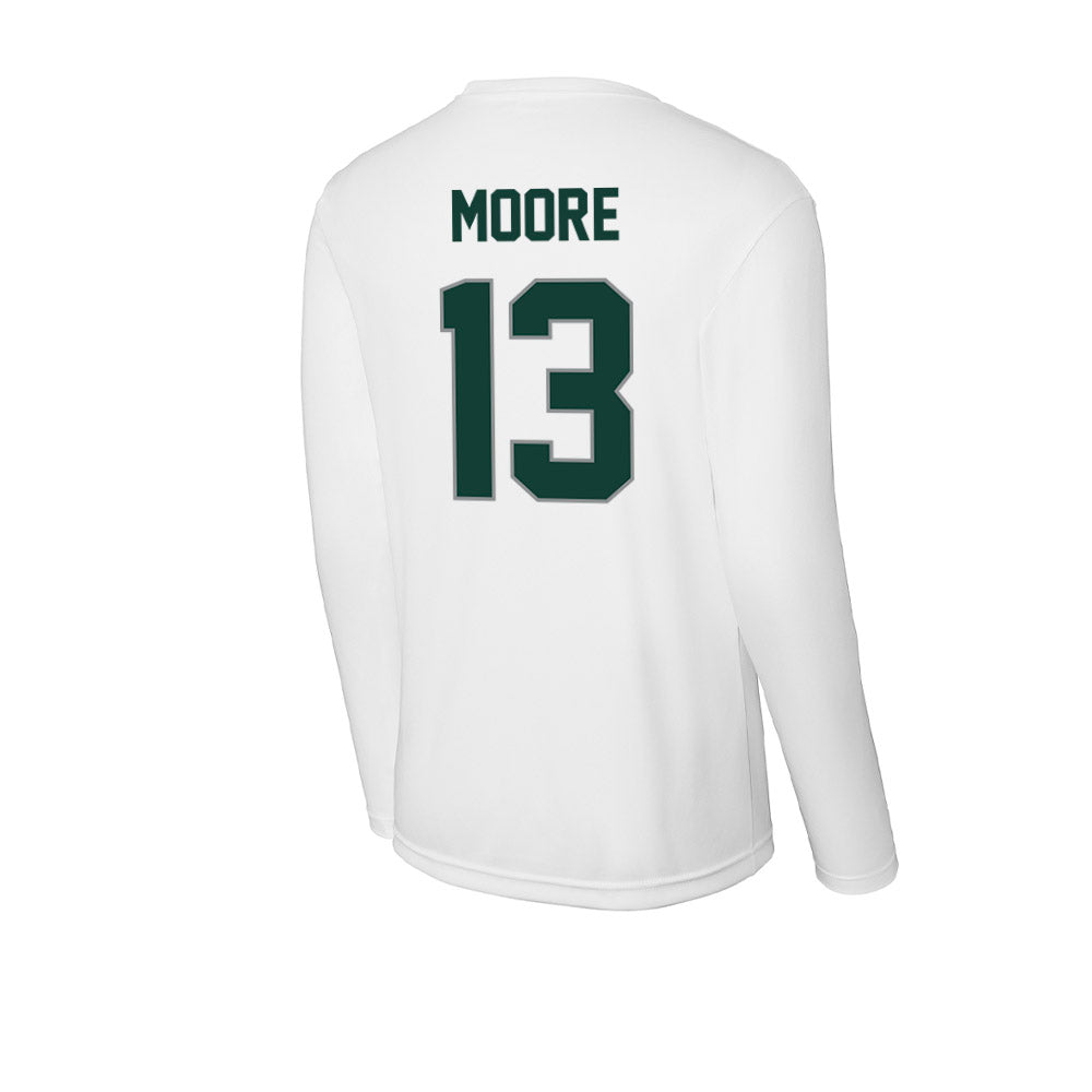 Michigan State - NCAA Women's Volleyball : Aliyah Moore - Activewear Long Sleeve T-Shirt