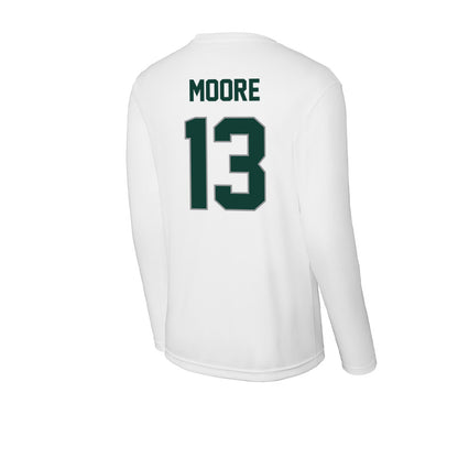 Michigan State - NCAA Women's Volleyball : Aliyah Moore - Activewear Long Sleeve T-Shirt