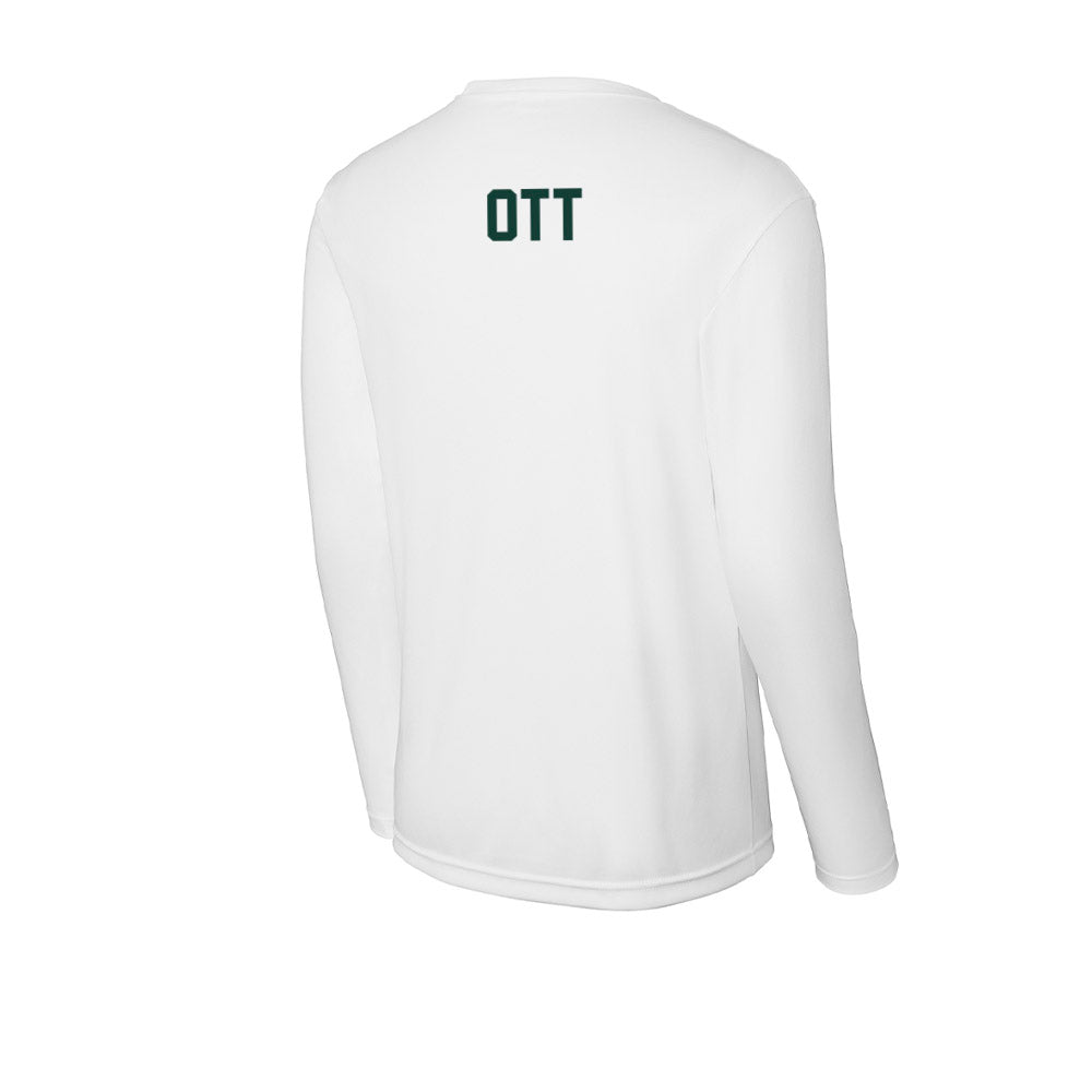 Michigan State - NCAA Women's Rowing : Madison Ott - Activewear Long Sleeve T-Shirt-1