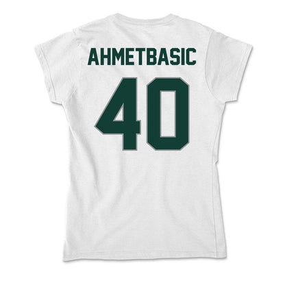 Michigan State - NCAA Football : Tarik Ahmetbasic - Soft Style Women’s T-Shirt-1