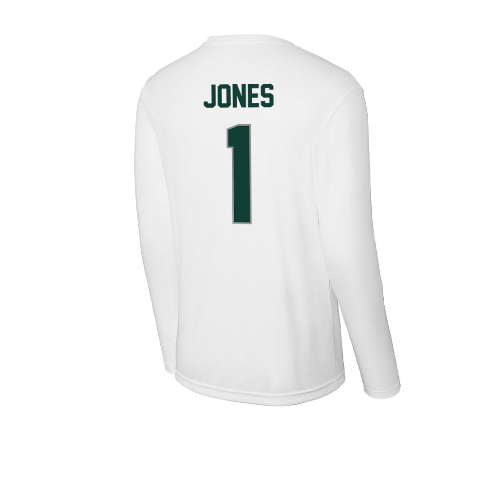 Michigan State - NCAA Women's Basketball : Rashunda Jones - Activewear Long Sleeve T-Shirt-1