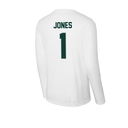Michigan State - NCAA Women's Basketball : Rashunda Jones - Activewear Long Sleeve T-Shirt-1