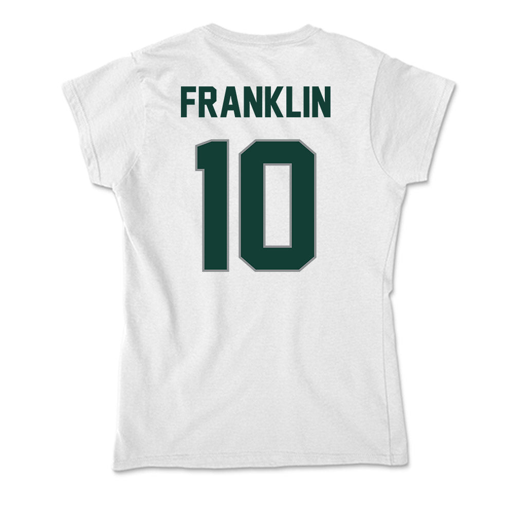 Michigan State - NCAA Softball : Kayla Franklin - Soft Style Women’s T-Shirt-1