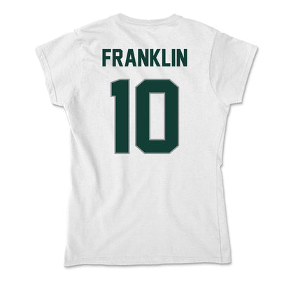 Michigan State - NCAA Softball : Kayla Franklin - Soft Style Women’s T-Shirt-1